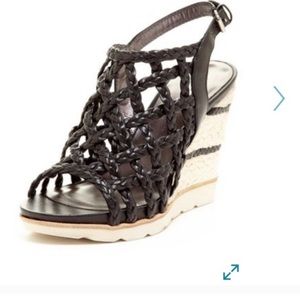 NEW Aquatalia Queen Woven Wedge Sandal
